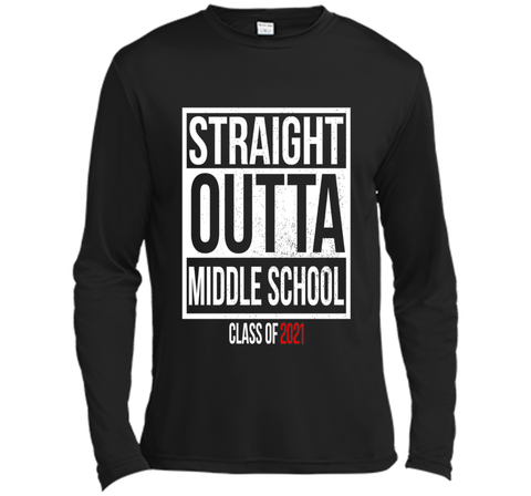 Straight Outta Middle School Graduation Gift T-Shirt