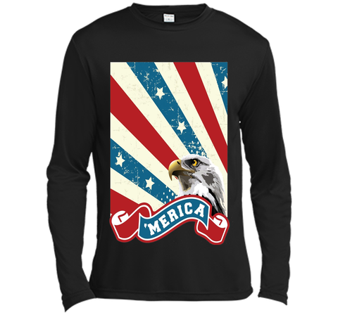 USA America Bald Eagle Shirt - Fourth of July 'Merica Tee
