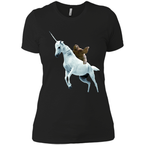 Unicorn Sloth T Shirt Design- Funny Animal T Shirt