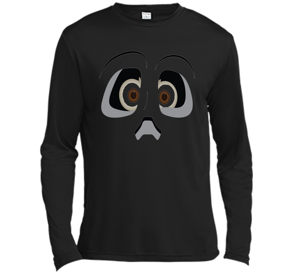 Halloween Ghost Face Funny T-Shirt Long Sleeve Moisture Absorbing Shirt