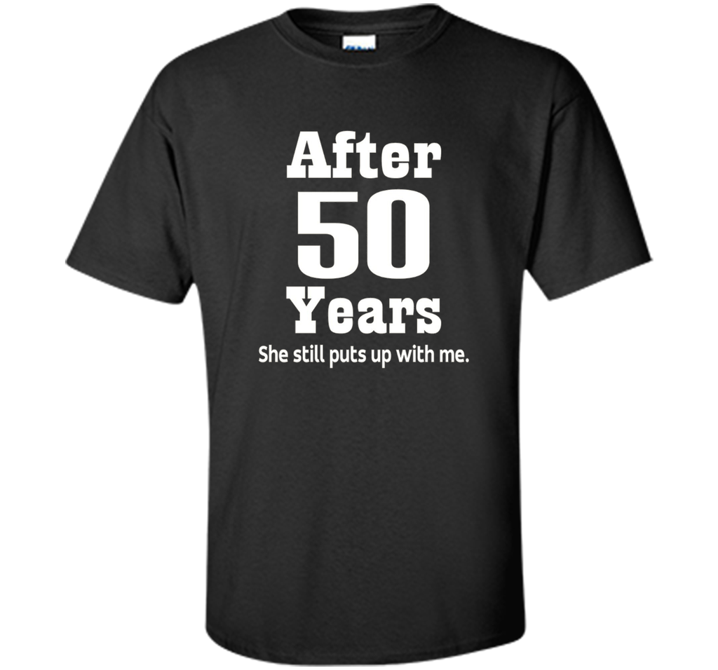 50th Anniversary T-shirt Funny Mens Party Photo Tee