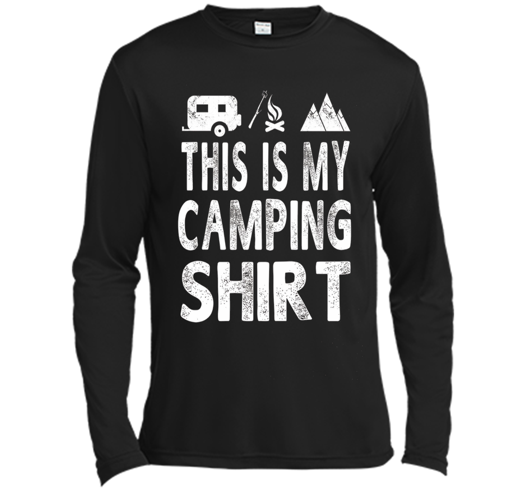 This Is My Camping Shirt Funny Camper Gift T-shirt