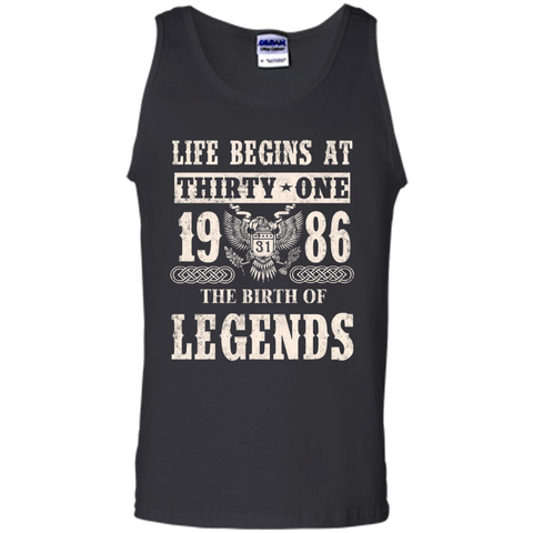 Life Begin At Thirty-One 1986 T Shirt