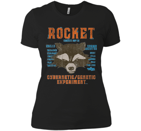 Marvel Rocket Guardians of the Galaxy 2 List Graphic T-Shirt