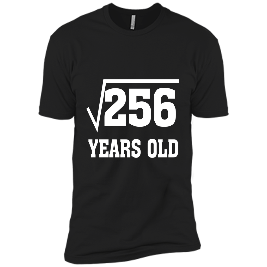 Square Root Of 256 Funny 16 Years Old T-Shirt 16th Birthday