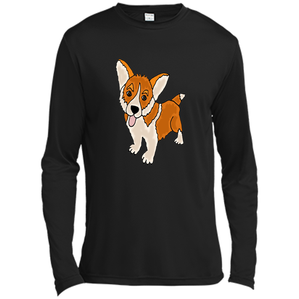 funny cool welsh corgi puppy dog art T-Shirt
