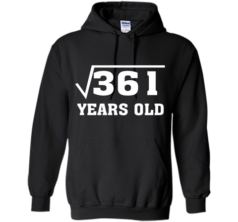 Square Root Of 361 Funny 19 Years Old T-Shirt 19th Birthday