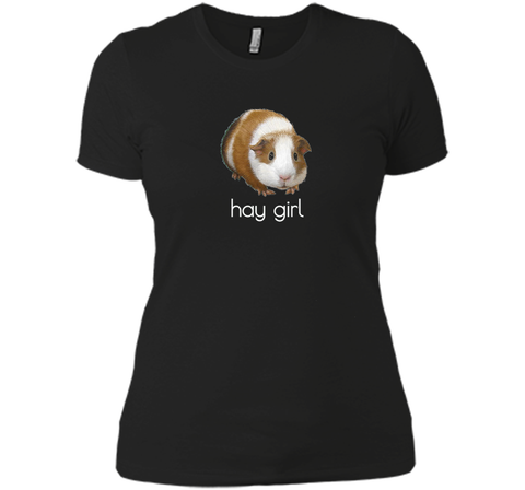 HAY GIRL HEY GIRL FUN GUINEA PIG T SHIRT