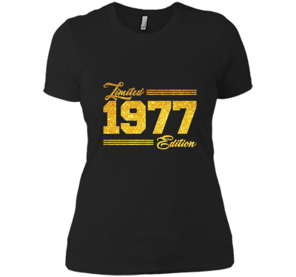 Limited 1977 Edition Golden Birthday T-shirt