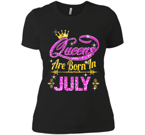 Queens Are Born In July Tshirt birthday gifts
