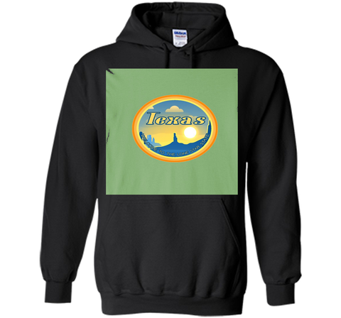 Texas Western Sunset Sunrise Retro Vintage Plateau T-Shirt
