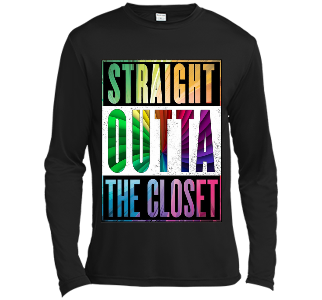 Straight Outta The Closet - Gay Pride LGBT T-Shirt