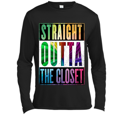 Straight Outta The Closet - Gay Pride LGBT T-Shirt