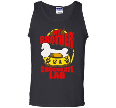 My Brother Is A Chocolate Lab Funny Dog shirt