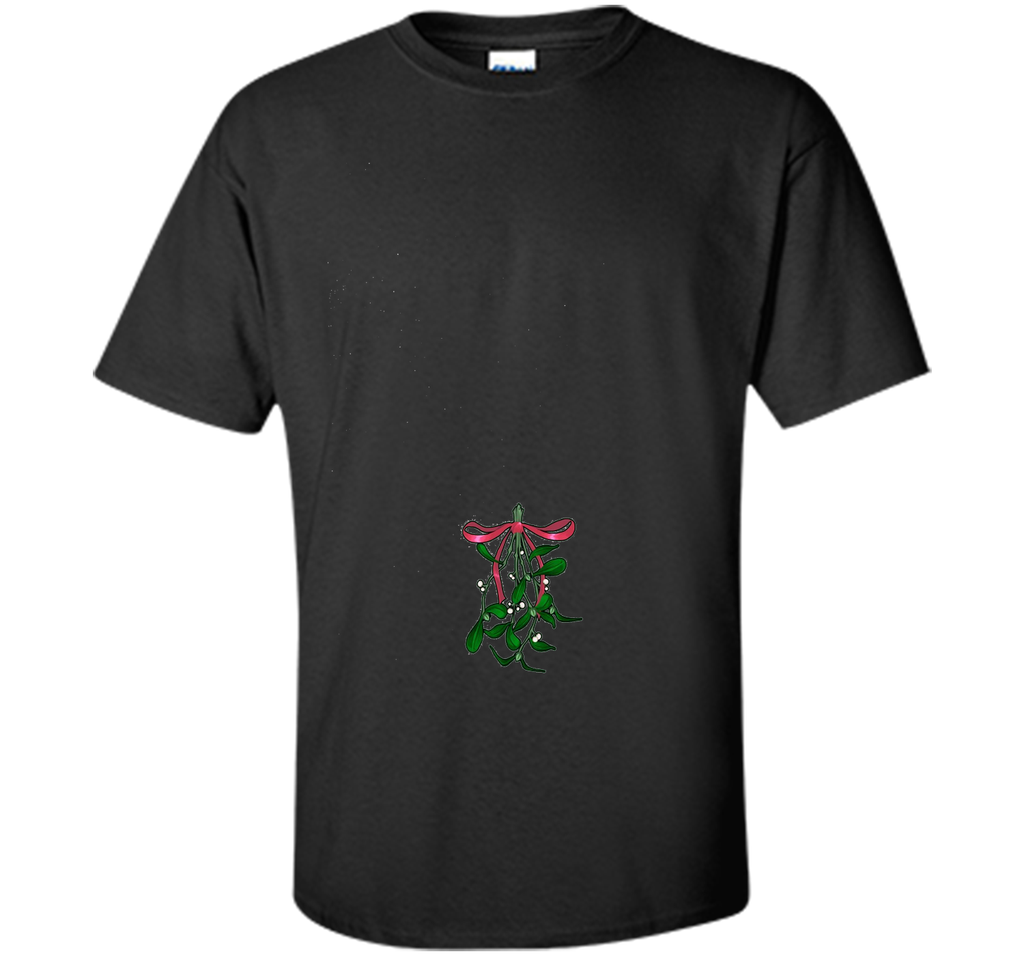Mistletoe Print |Raunchy Christmas Sex Joke Humor T-shirt