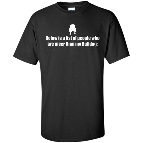 Charming Below Is A List Of People Bulldog 2017 T Shirt