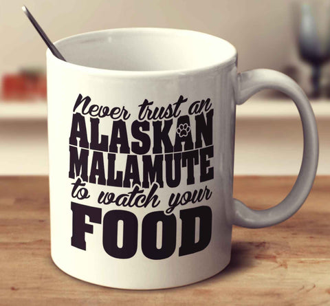 Never Trust An Alaskan Malamute To Watch Your Food