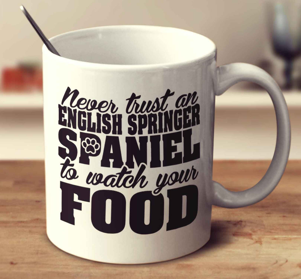 Never Trust An English Springer Spaniel To Watch Your Food