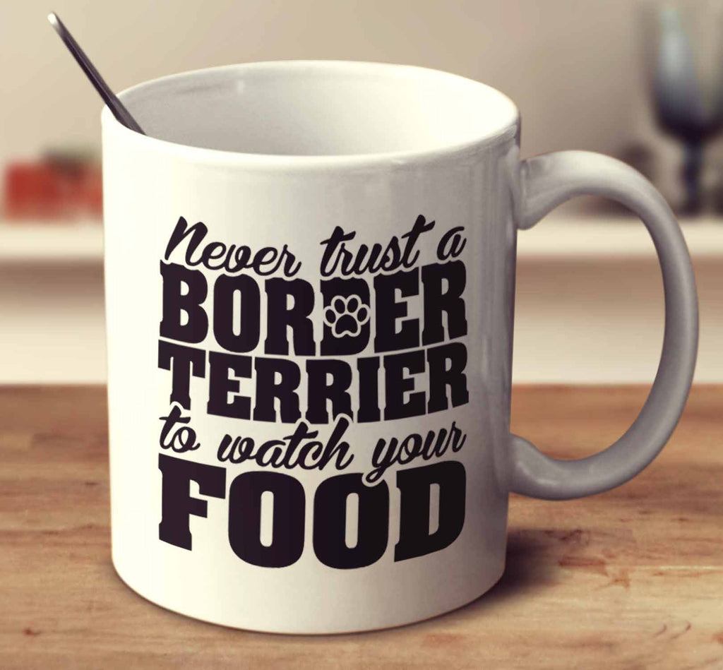 Never Trust A Border Terrier To Watch Your Food