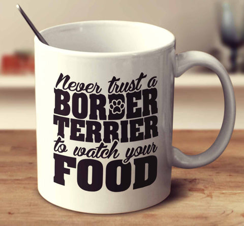 Never Trust A Border Terrier To Watch Your Food