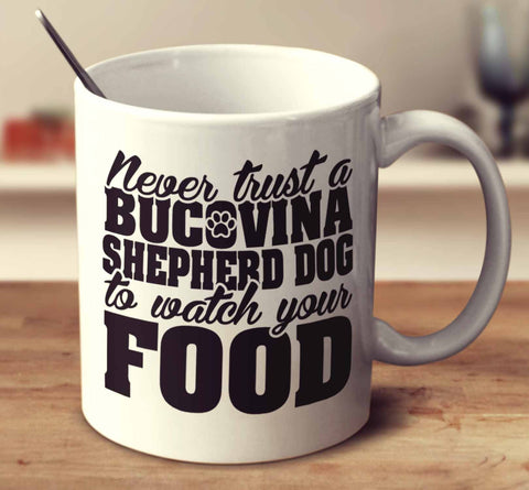 Never Trust A Bucovina Shepherd Dog To Watch Your Food