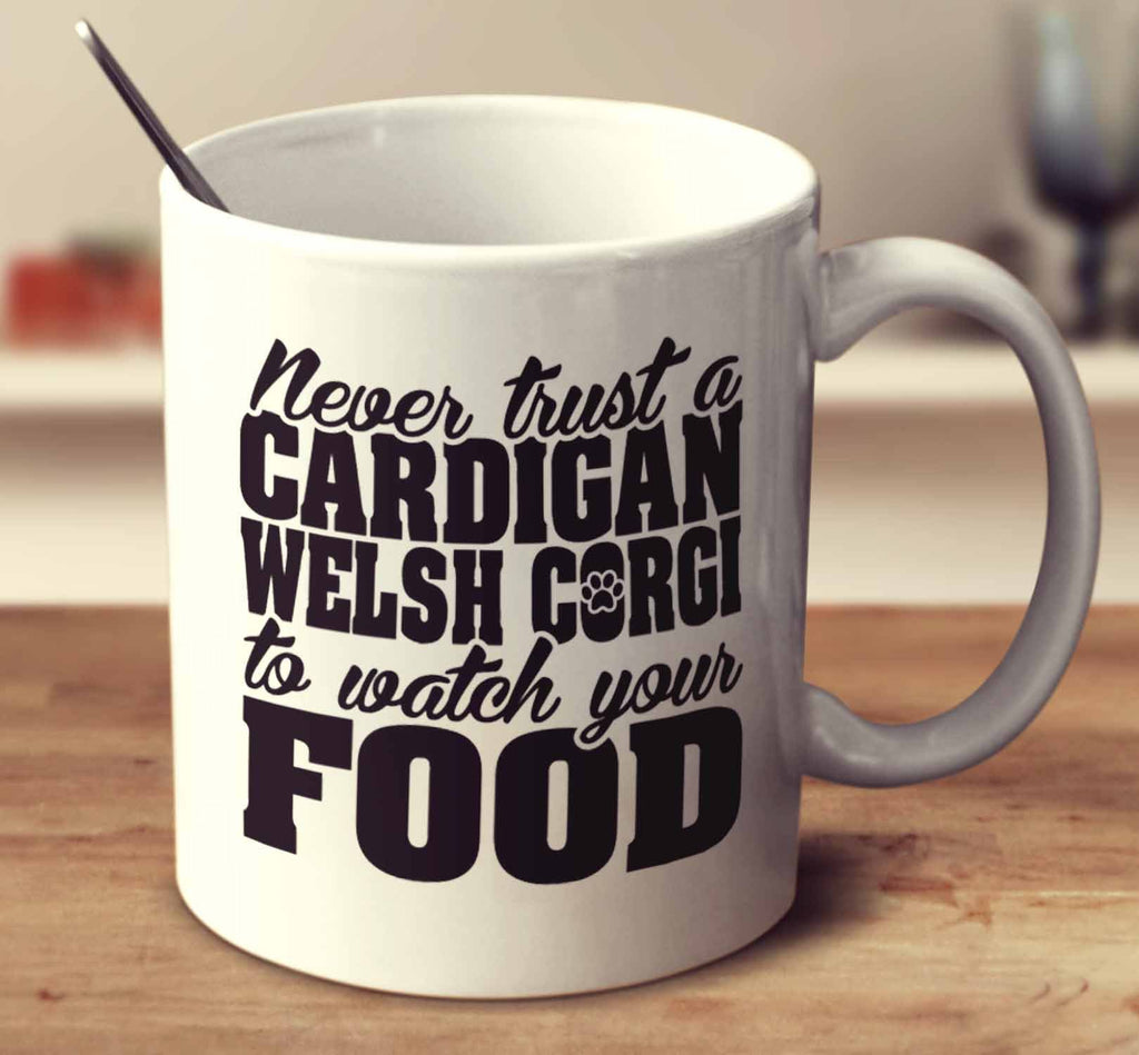 Never Trust A Cardigan Welsh Corgi To Watch Your Food