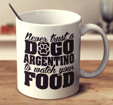Never Trust A Dogo Argentino To Watch Your Food