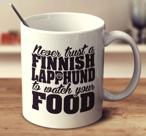 Never Trust A Finnish Lapphund To Watch Your Food