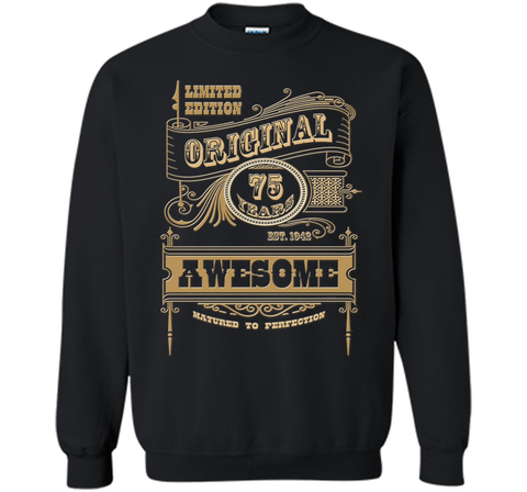 Best 75th Birthday Made in 1942 Awesome T-Shirt Gift Idea