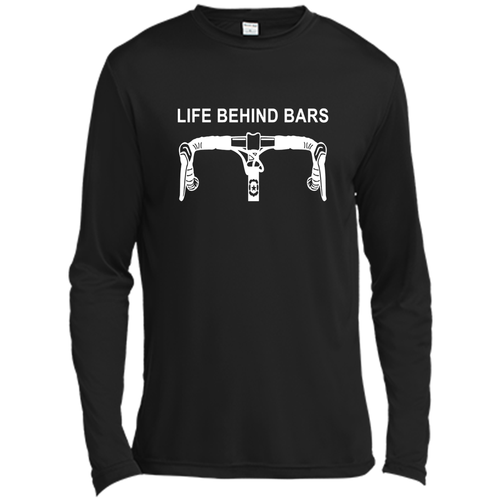 LIFE BEHIND BARS T-Shirt Funny Cycling Biking Tee