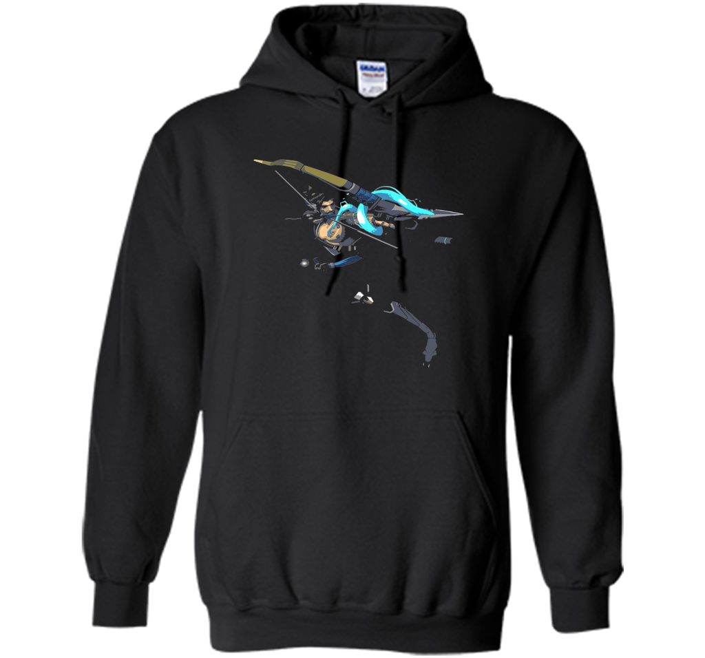 Overwatch Hanzo Dragonstrike Spray Tee Shirt