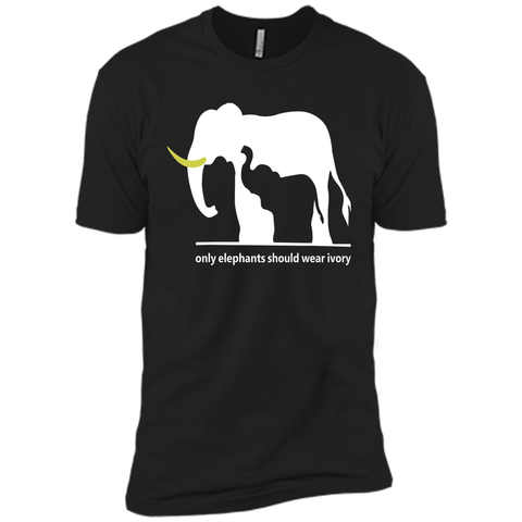 Elephants T Shirt - Only Elephants Should Wear Ivory T Shirt