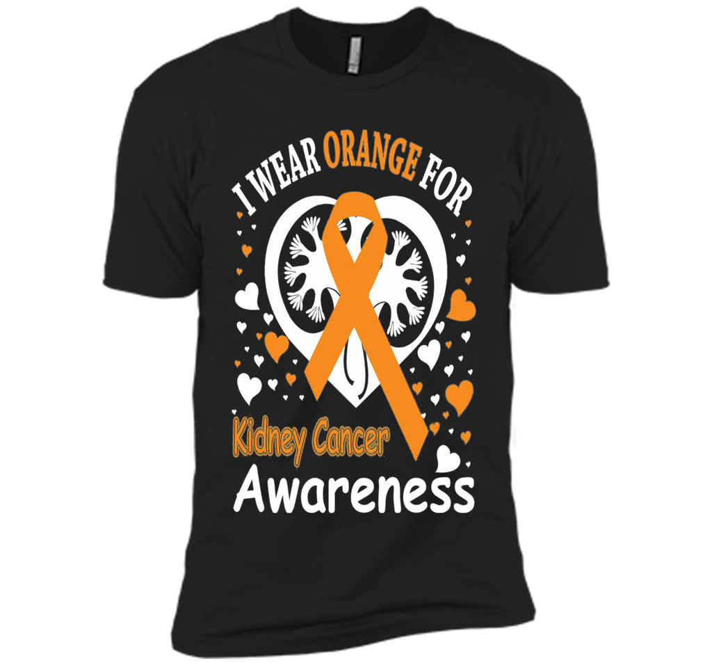 I Wear Orange For Kidney Cancer Awareness Shirt