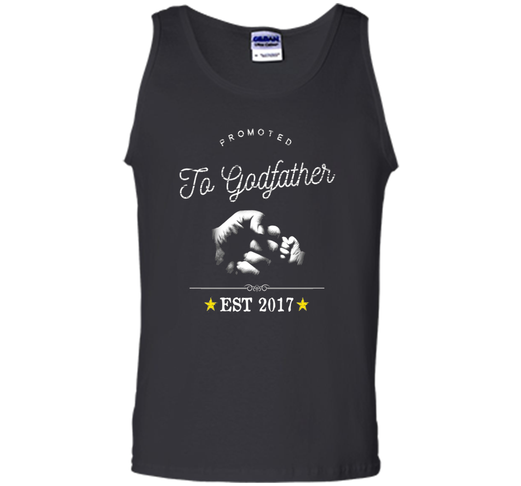Promoted to Godfather TShirt New To Be Expecting Top Retro