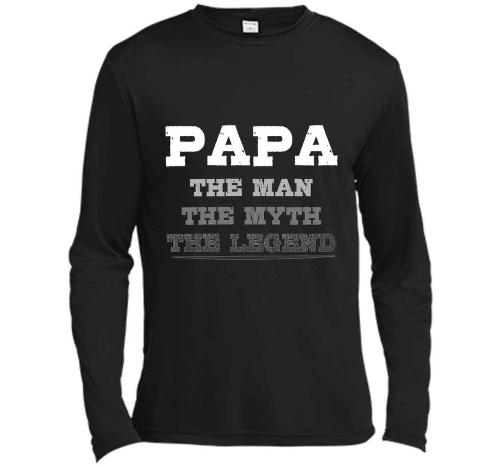 Men's Papa The Man Myth Legend Father's Day Shirt