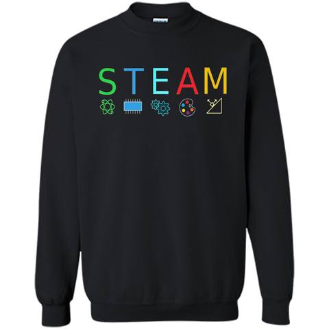 STEAM Symbols T- Shirt STEM Science Engineering ART Math Tee