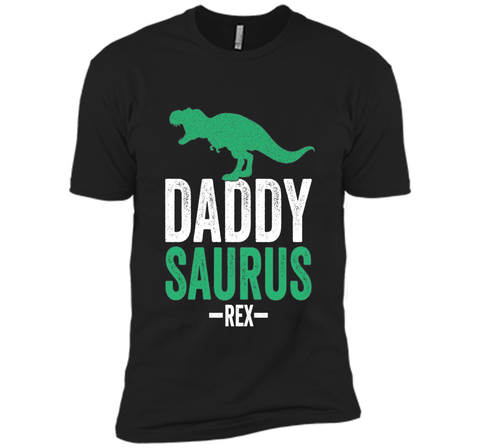 Mens Daddysaurus Rex - Funny Father's Day T-Shirt