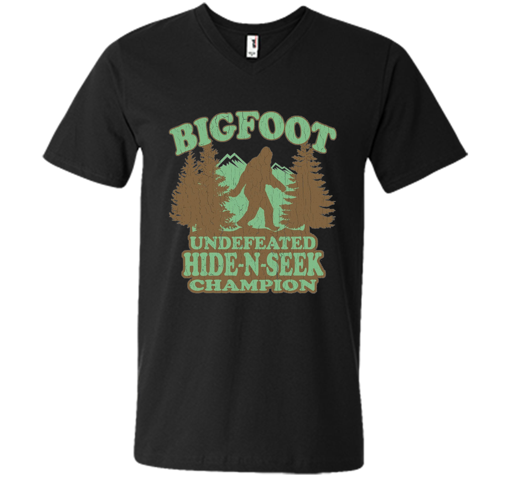 Bigfoot Hide-n-seek Champion T-shirt Funny Sasquatch Gift