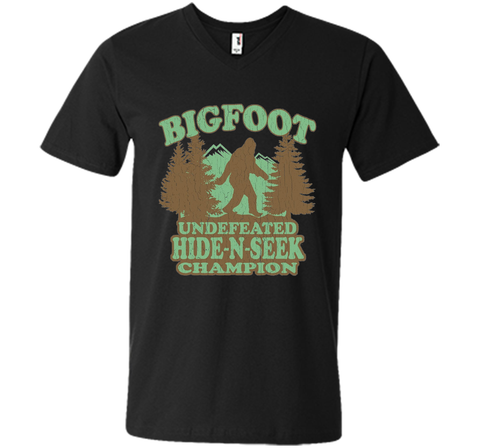 Bigfoot Hide-n-seek Champion T-shirt Funny Sasquatch Gift