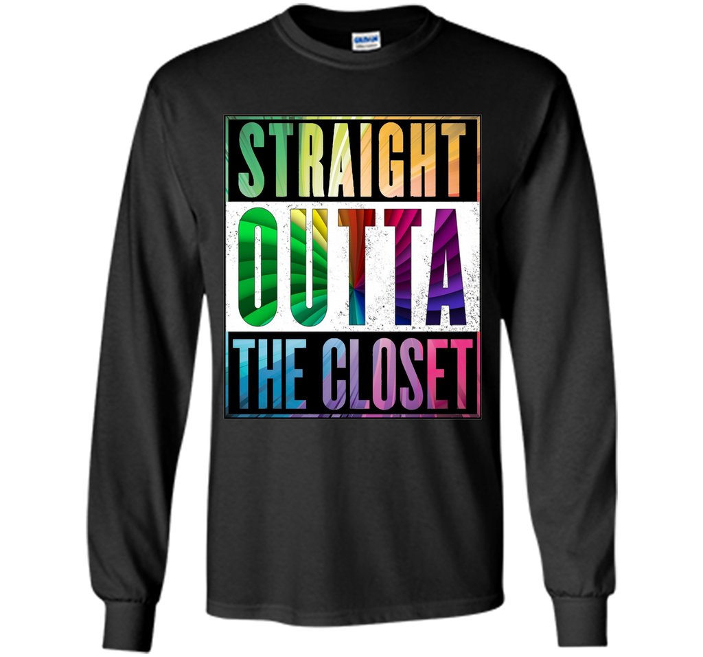 Straight Outta The Closet - Gay Pride LGBT T-Shirt