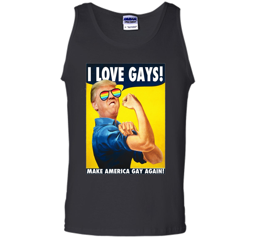 Make America Gay Again Rosie the Riveter Gay Pride Shirt