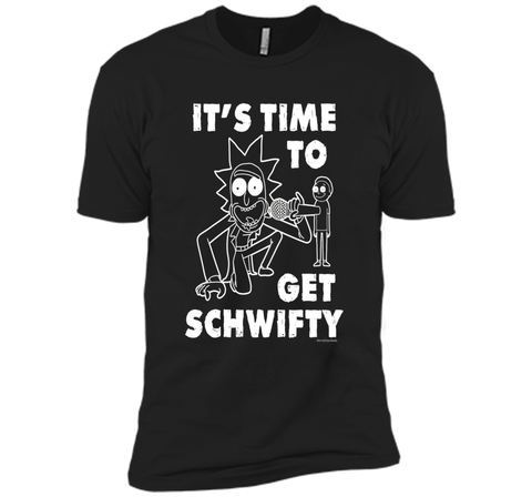 Rick & Morty It's Time To Get Schwifty 1 Color White