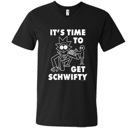 Rick & Morty It's Time To Get Schwifty 1 Color White