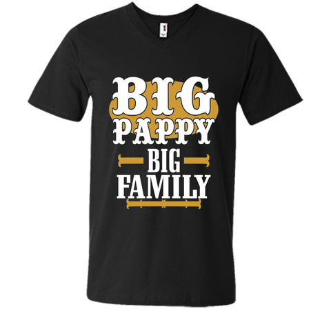 Mens Big Pappy Big Family Father's Day T shirt Gift