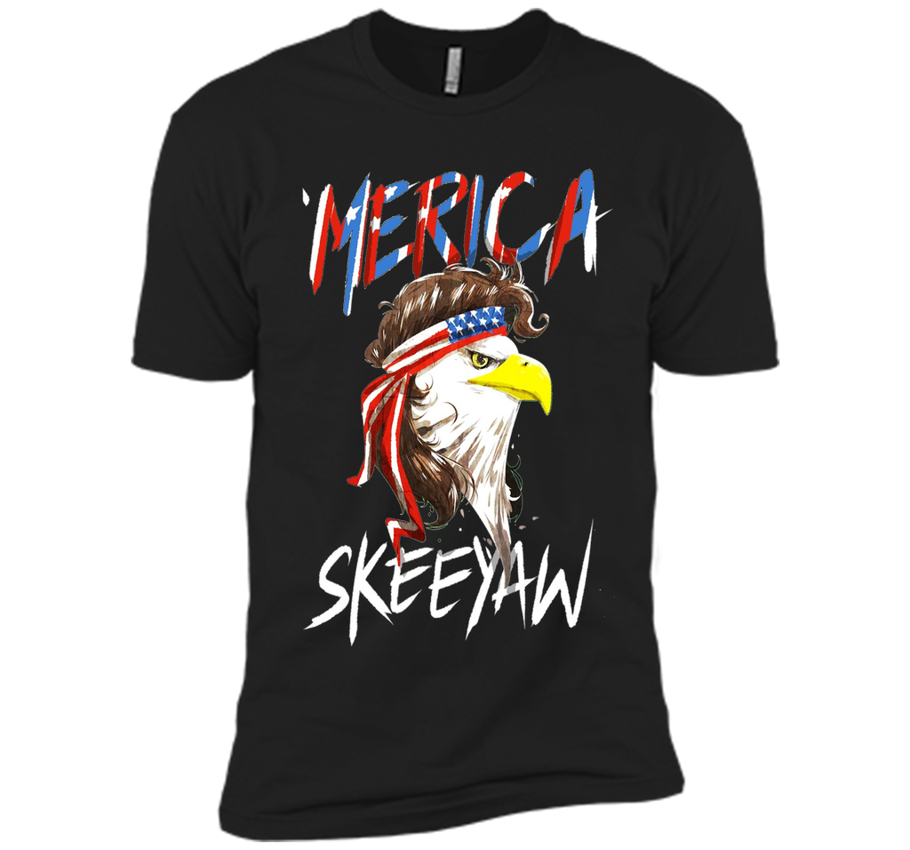 Eagle Mullet Merica American USA 4th of July Freedom T-shirt