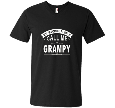 My Favorite People Call Me Grampy Grandpa Men T-Shirt
