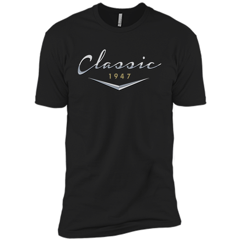 Men's Vintage Classic 1947 T Shirt  70th Birthday Gifts for Him