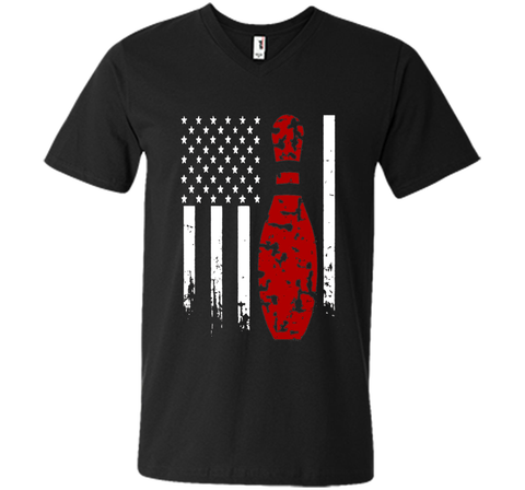 Bowling T Shirts - bowling flag