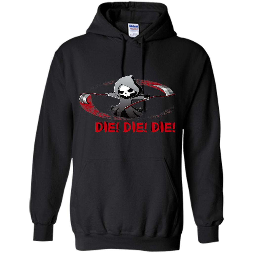 violent death halloween Pullover Hoodie 8 oz