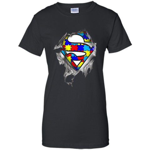 Autism Awareness Day Gifts Super Autism T-shirts color